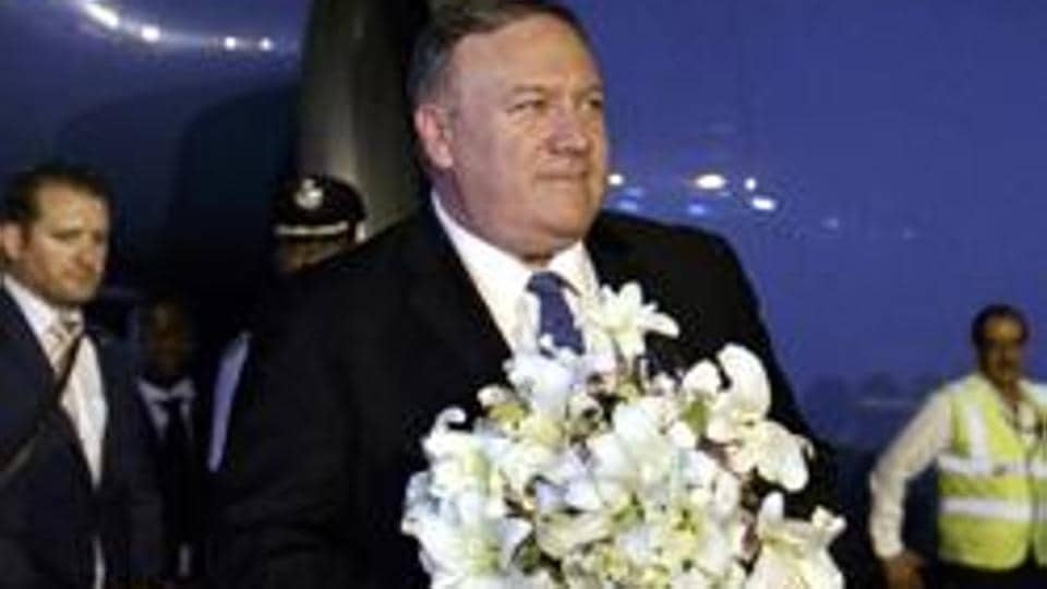 Bond with India ‘unbreakable’, says US as Mike Pompeo starts visit