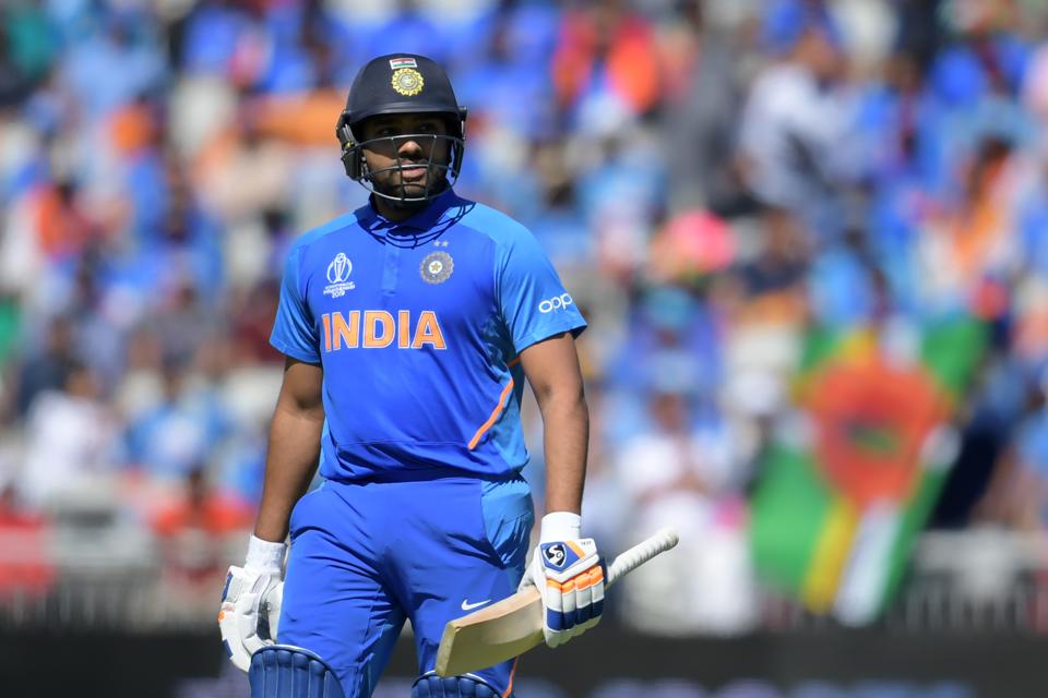 Disappointed Rohit Sharma takes to Twitter to suggest he was not out ...