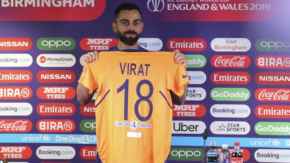 World Cup 2019: Fans divided as India don orange jersey against England -  India Today