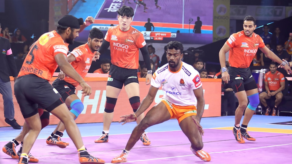 Pro Kabaddi League (PKL 7), U Mumba Vs Bengaluru Bulls Highlights ...