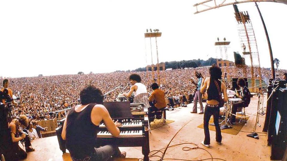 Festival de Woodstock - Carlos Santana 1969