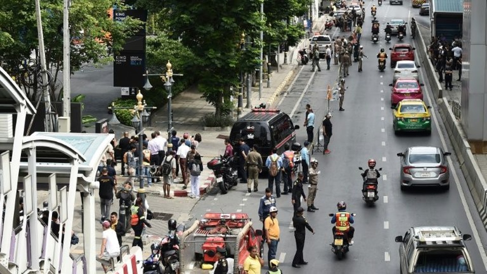 Footage shows Bangkok bombing in mall minutes from ASEAN summit ...