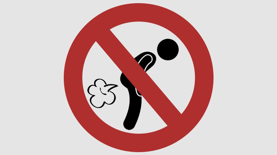 No fart.