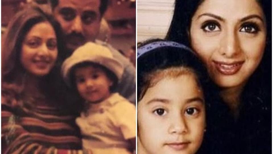 On Sridevi’s birthday, Janhvi Kapoor says ‘I love you, Mumma’. Here are their 10 most adorable pics as family