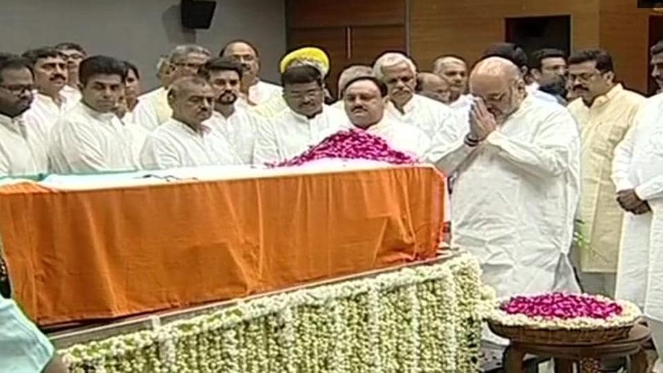 Arun Jaitley Funeral Highlights: Arun Jaitley, One Of India’s Tallest ...