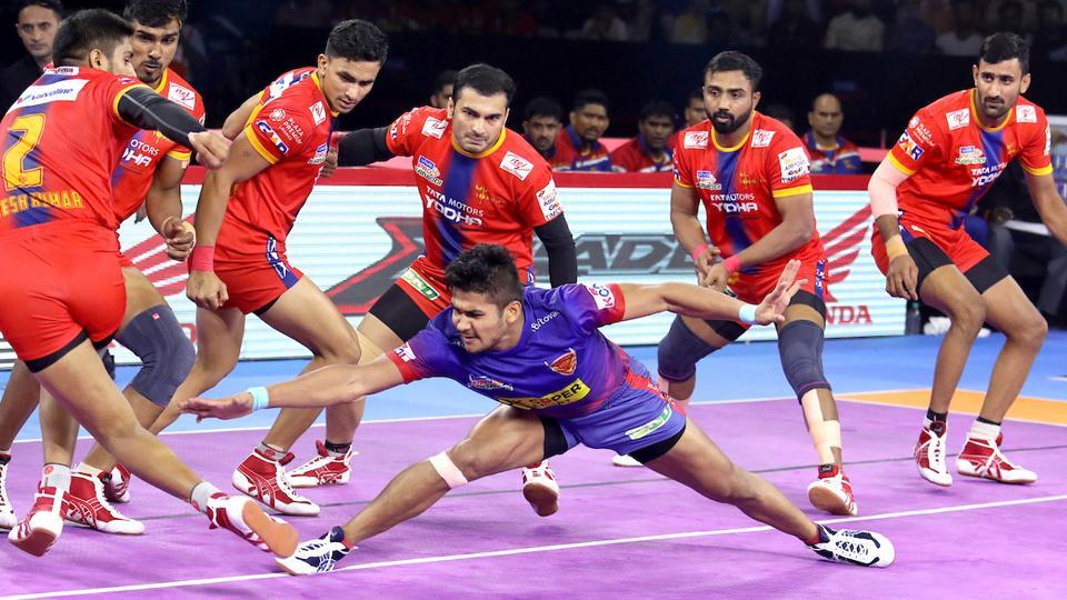 Pro Kabaddi: Naveen Kumar stars as Dabang Delhi beat U Mumba