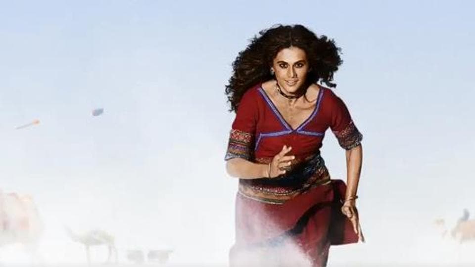 Rashmi Rocket motion poster: Taapsee Pannu debuts as a Gujarati athlete as Akshay Kumar shares first look