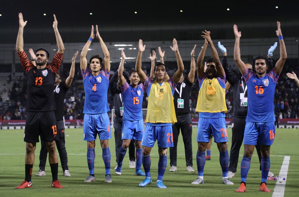 FIFA rankings India drop one spot to 104th position Football News