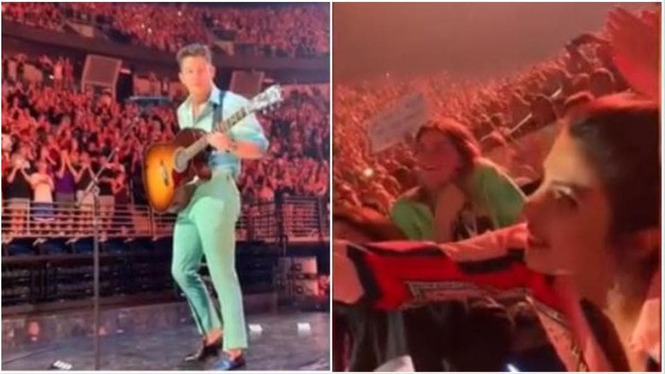 Priyanka Chopra gets mid-concert ‘I love you’ from Nick Jonas as fans go wild: ‘I’m gonna puke! Did you see that’