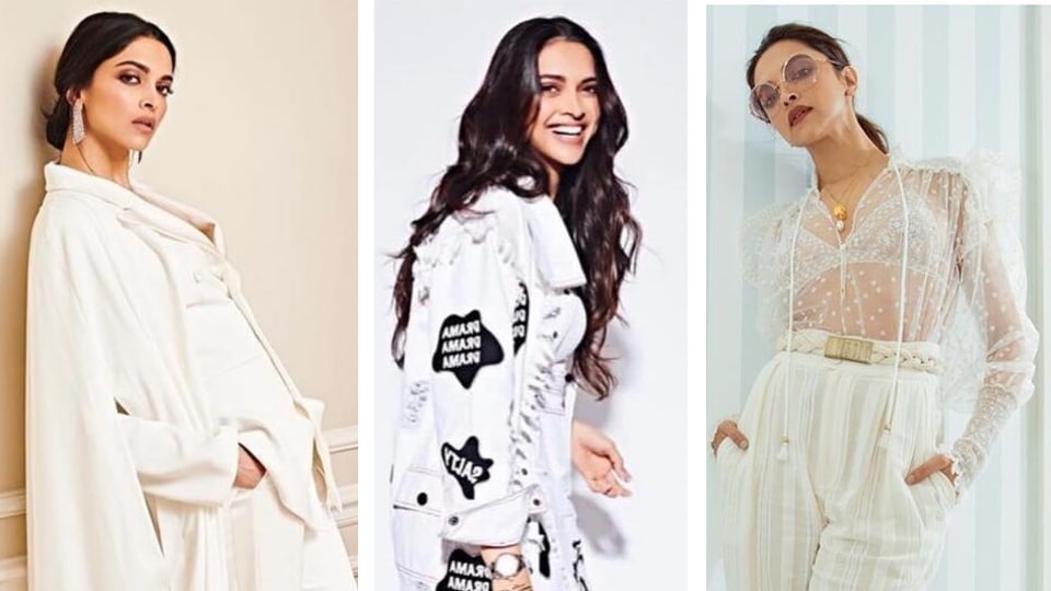 Deepika Padukone stuns in white for Live Love Laugh foundation event. Here are her best white on white looks