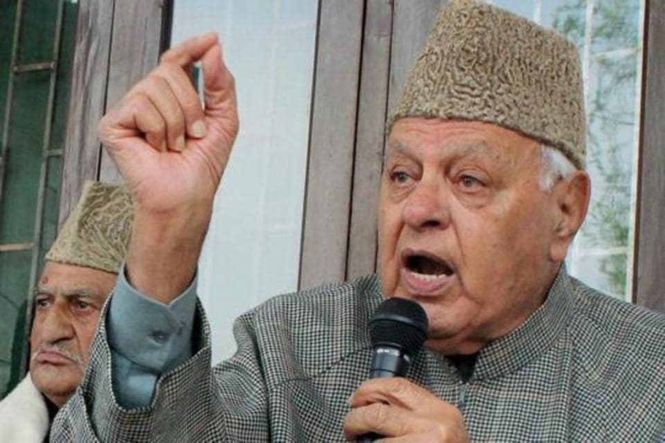 Ex-J&K chief minister Farooq Abdullah detained under public safety law