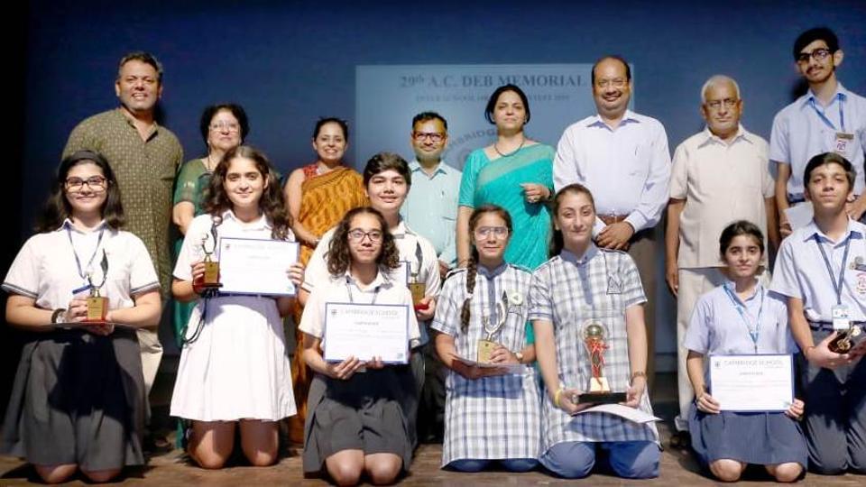 Oration Contest Held At Cambridge School - Hindustan Times