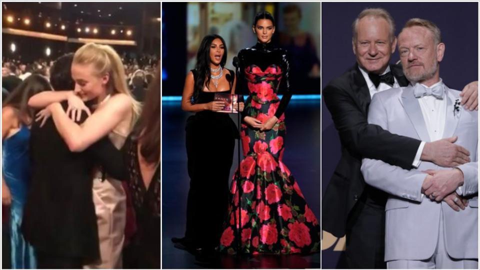 Emmys 2019: From Sophie Turner-Kit Harington’s tight hug to audience laughing at Kim K, check out 7 best moments