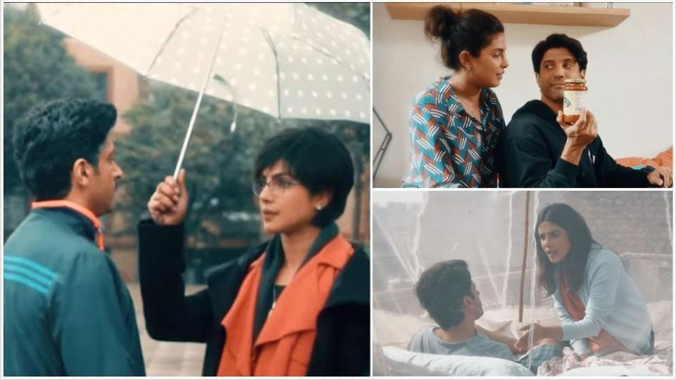 The Sky Is Pink: Priyanka Chopra, Farhan Akhtar bring Panda and Moose to life in new featurette. Watch