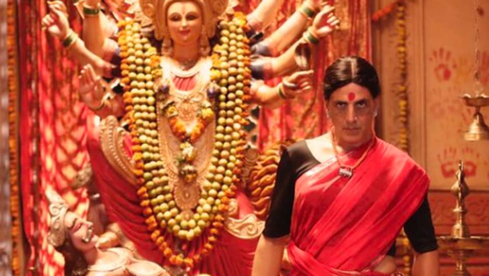 Laxmmi Bomb first look: Akshay Kumar as sari-clad Laxmmi is here to shock and awe you this Navratri, see pic