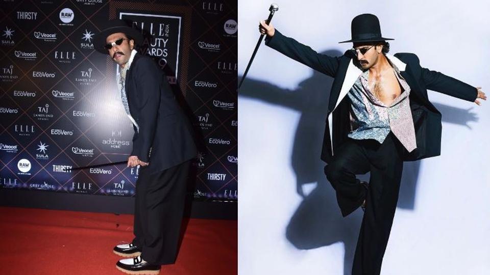 Ranveer Singh Serves Major Thirst Trap As His Chest Peeks From His White  Pantsuit At Tiffany & Co. Event!