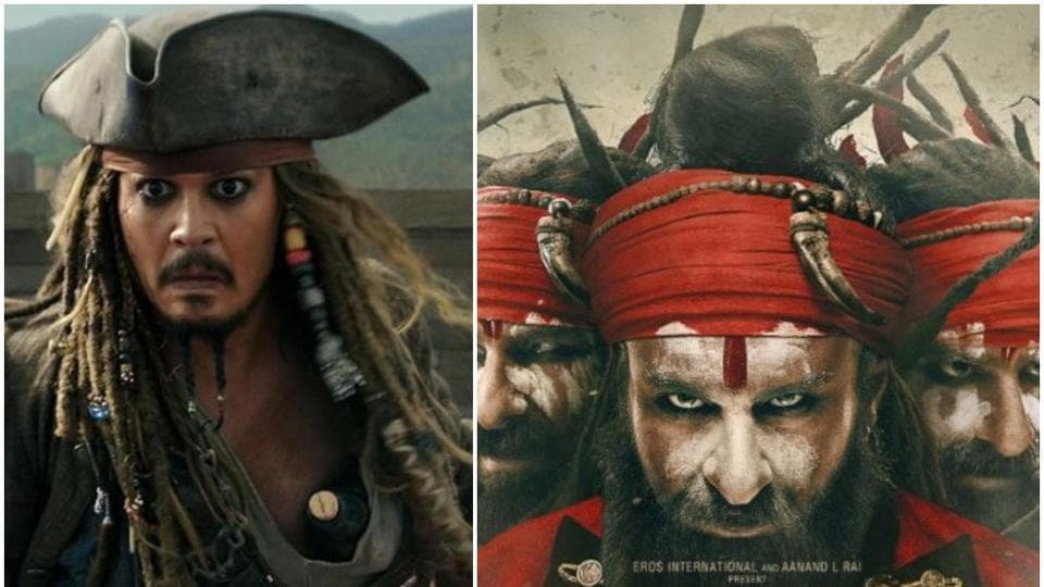 Saif Ali Khan’s Laal Kaptaan look similar to Johnny Depp’s Jack Sparrow? ‘Only vision to create a Naga sadhu,’ says stylist