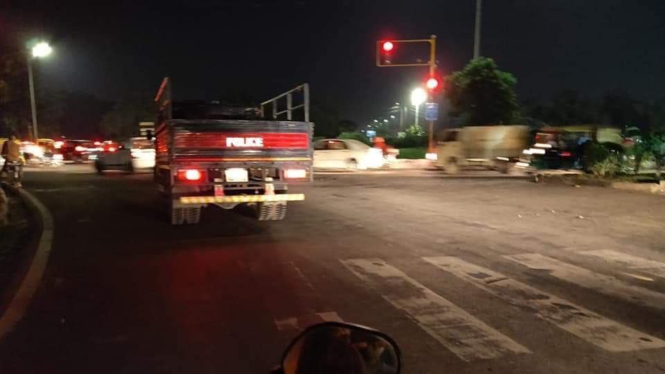 Police vehicle challaned for zebra crossing violation in Chandigarh