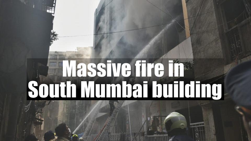 Level 4 fire breaks out in Mumbai building, rescue operations underway ...