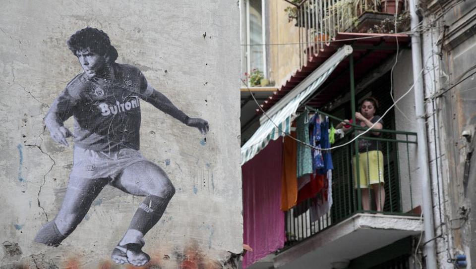 God, man, superman: Finding Maradona in Naples