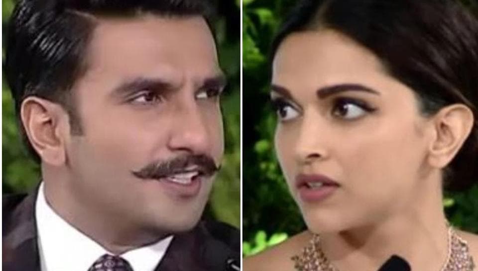 Ranveer Singh calls this Deepika Padukone’s ‘Is this any time to come home?’ glare. See pic