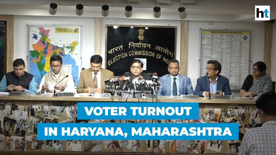 Assembly polls Haryana records 65 voter turnout, 60.5 in Maharashtra