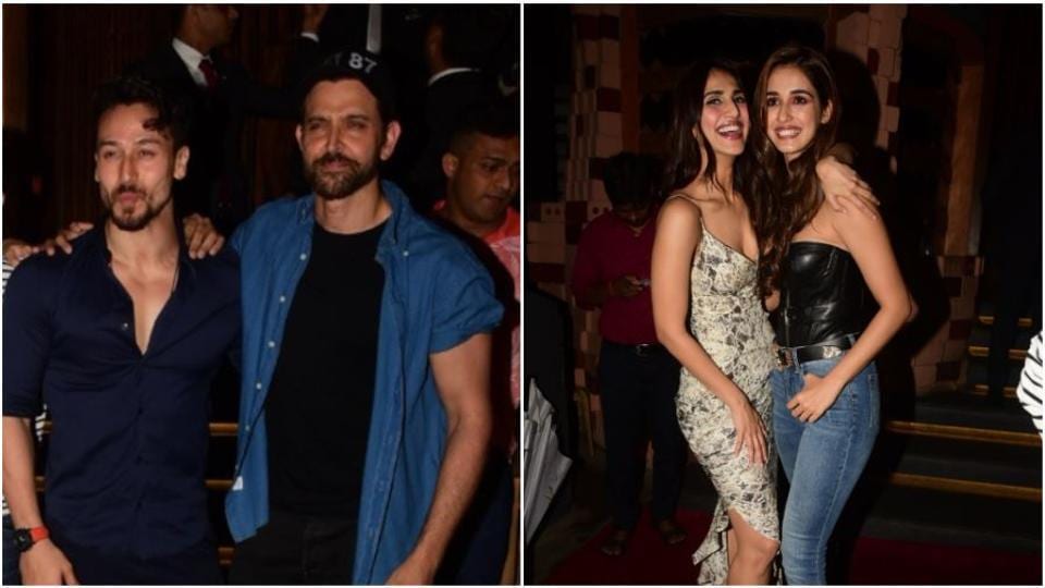 War success party pics: Hrithik Roshan, Tiger Shroff celebrate their film, Vaani Kapoor showers Disha Patani with kisses