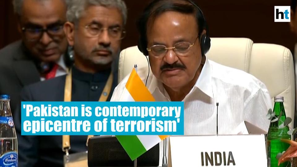 Pakistan Is ‘contemporary Epicentre’ Of Terrorism: Venkaiah Naidu In ...