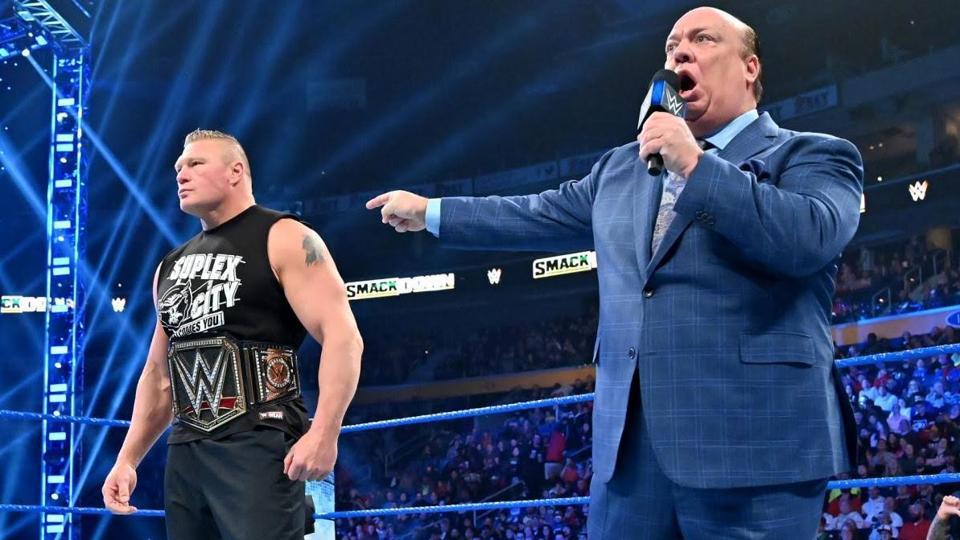 Brock Lesnar is leaving SmackDown and Rey Mysterio should be worried