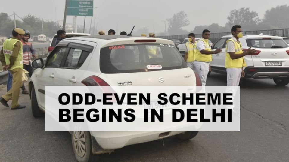 Odd-Even Scheme Begins As Delhi’s Air Quality Remains In ‘severe ...