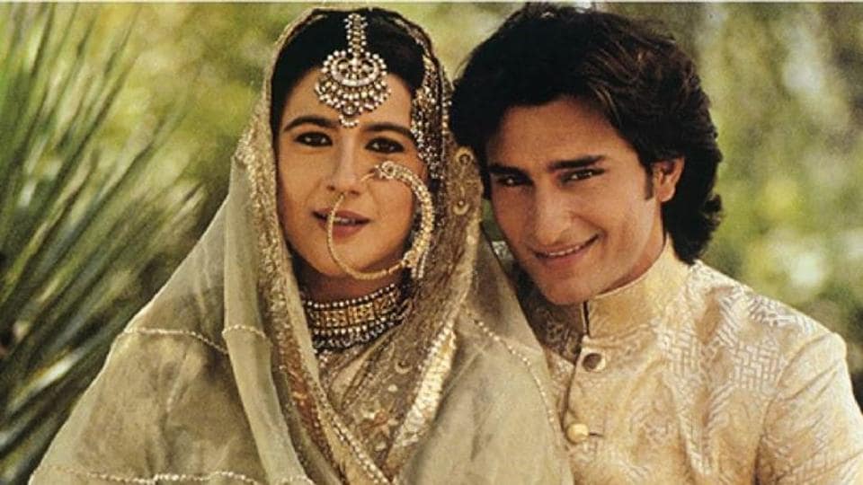 Saif Ali Khan on how ex-wife Amrita Singh helped him in his career: 'Was  only person who taught me to take it seriously' | Bollywood - Hindustan  Times