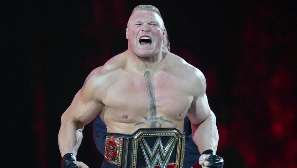 Brock Lesnar gets WWE WrestleMania challenge from undefeated boxing heavyweight champion