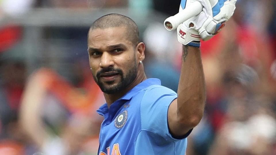 Shikhar Dhawan shows a glimpse of Team India's new jersey