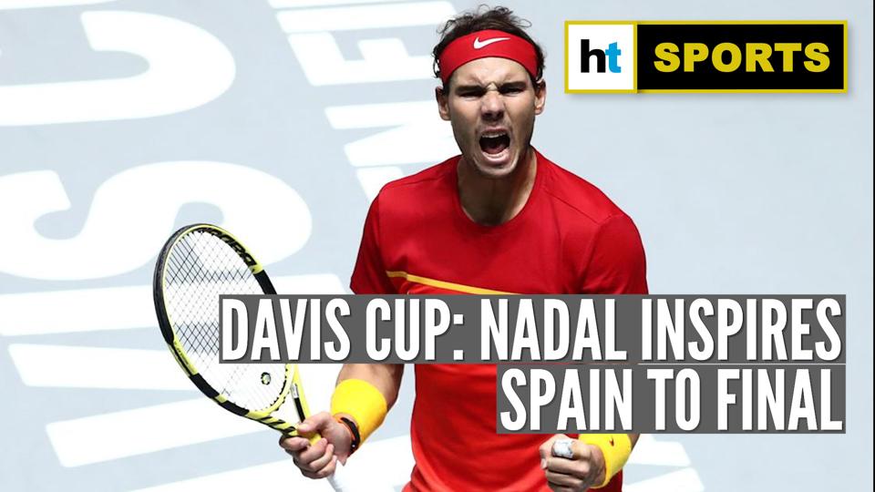 Rafael Nadal Leads Spain To Davis Cup Final Against Canada | Hindustan ...