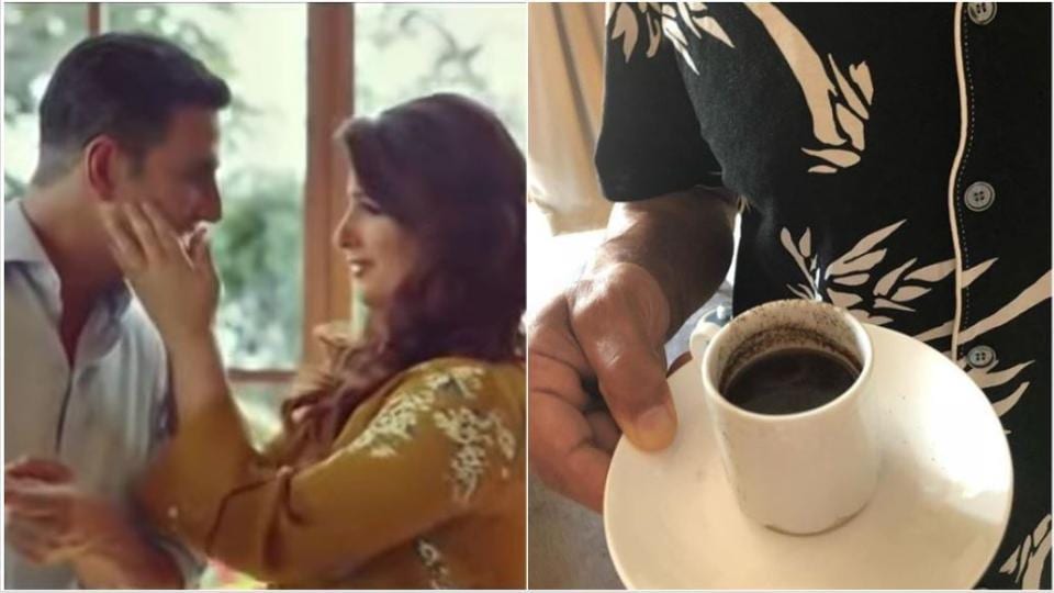 その他 Twinkle Twinkle Coffee Twinkle Khanna shares pic of Akshay Kumar's failed attempt at