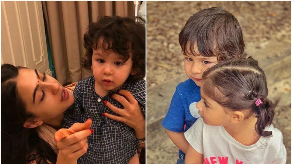 On Taimur Ali Khan’s birthday, sisters Sara Ali Khan and Inaaya wish ...