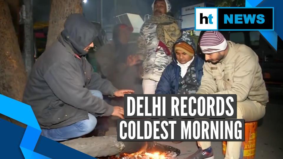 Delhi Battles Severe Cold, Records Coldest Morning Of 2019 | Hindustan ...