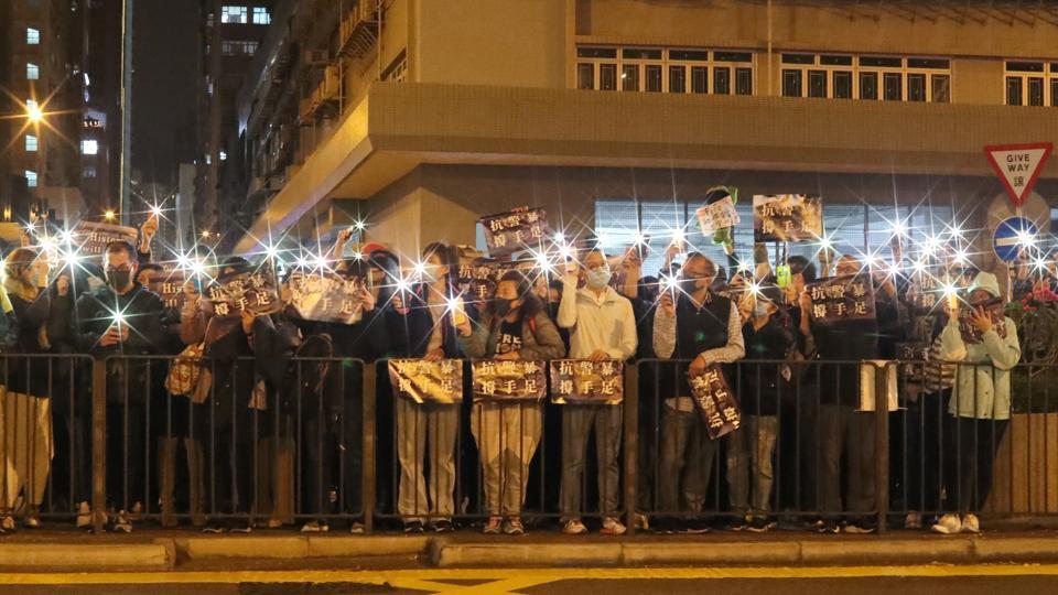 Angry protesters rally for rights