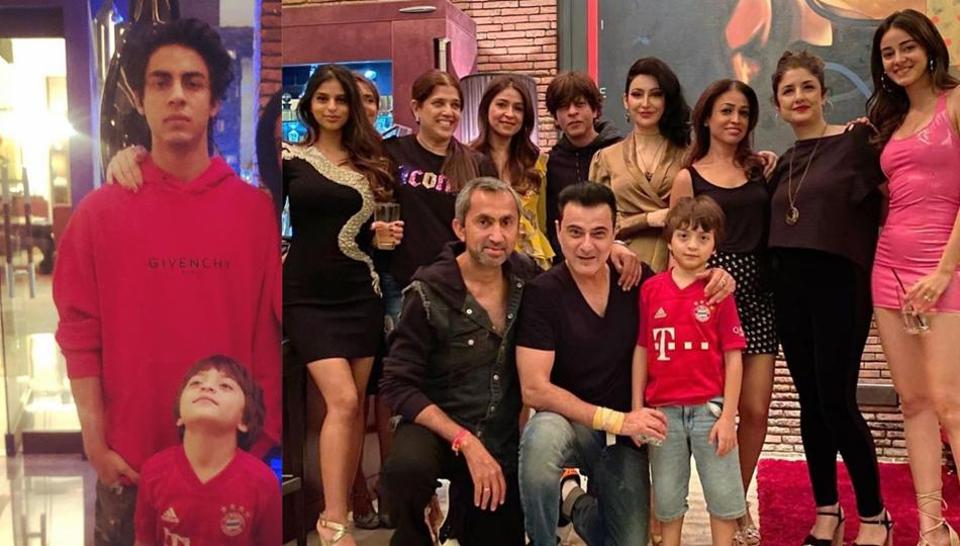 Suhana Khan Aryan Khan Ananya Panday Make Shah Rukh Khan S New Year Bash A Glamourous Affair See Pics Hindustan Times Why shahrukh khan and kajol dint work together for a long time after kajol marriage. suhana khan aryan khan ananya panday