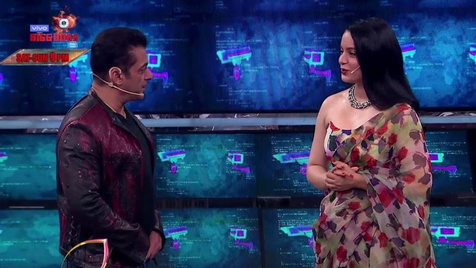 Bigg Boss Salman Khan And Kangana Ranaut Yell At Each Other In New Promo Video Watch