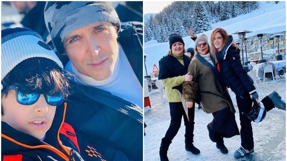 Hrithik Roshan, Sussanne Khan’s holiday with sons, parents Rakesh and Pinkie is all about being a ‘modern family’. See pics