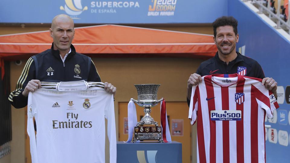 Zinedine Zidane Diego Simeone Improving With Age As Madrid Teams Prepare For Saudi Showpiece Hindustan Times
