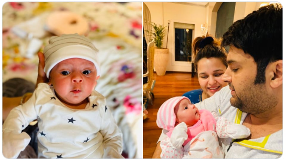 Kapil Sharma names daughter Anayra, shares first pics: ‘Meet our piece of heart’