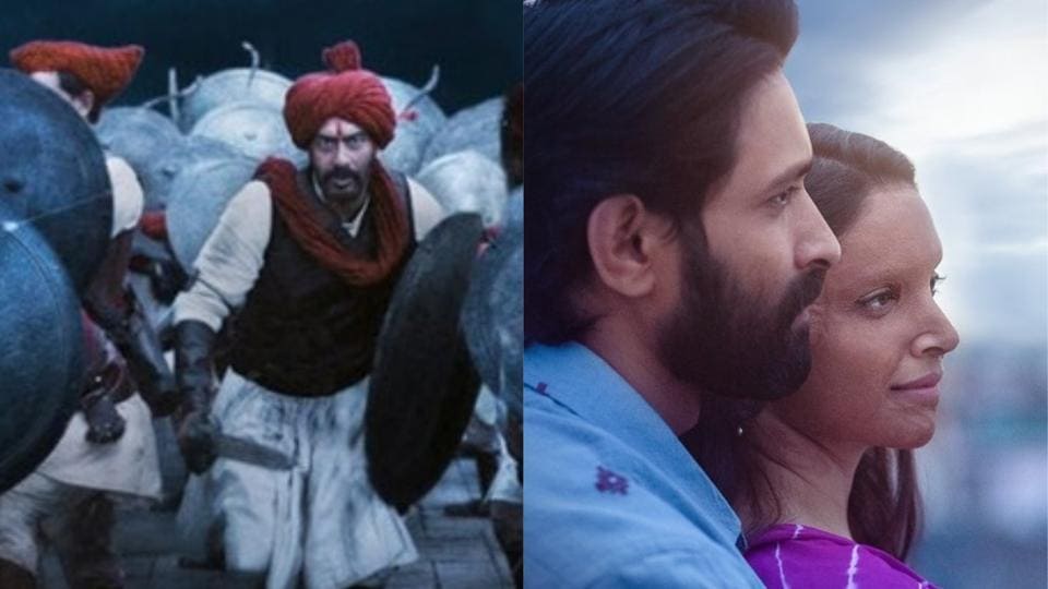 Tanhaji vs Chhapaak box office day 7: Ajay Devgn film roars with ₹118.91 cr in first week, Deepika Padukone starrer collects ₹28.38 cr