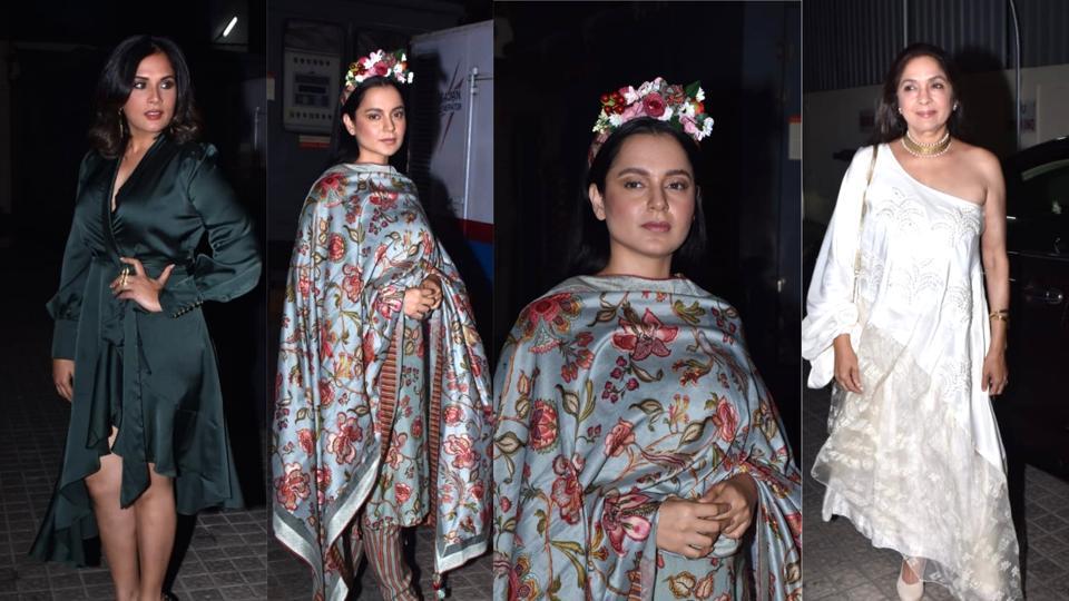 Kangana Ranaut turns Frida Kahlo for Panga premiere, fans rave about ...