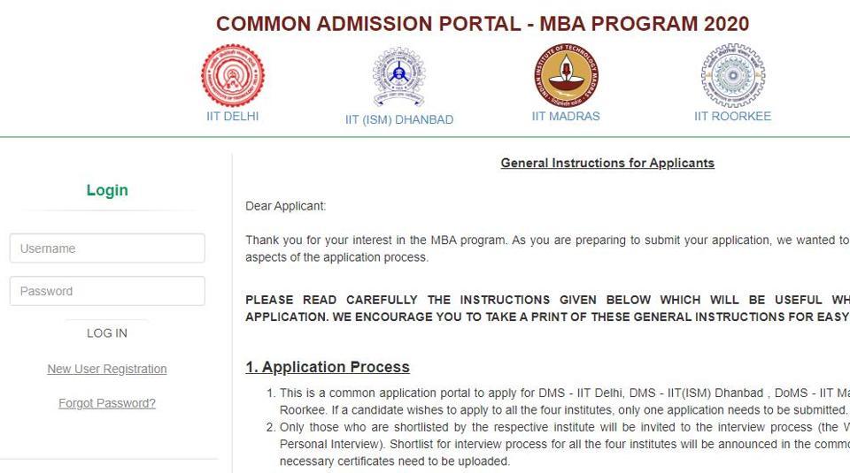 IIT Roorkee MBA Programme 2020 Application process underway, check