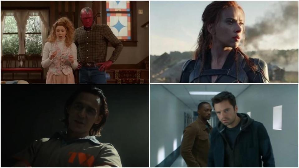 The Falcon and The Winter Soldier, WandaVision, Loki’s first looks unveiled at Super Bowl; Black Widow new video out. Watch