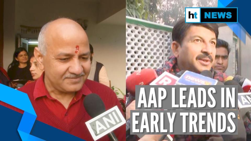 Delhi Polls | Counting Of Votes Underway, AAP Leads In Early Trends ...