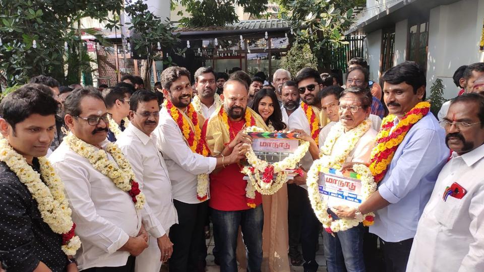 Simbu’s Manaadu finally starts rolling, see pics from launch ceremony