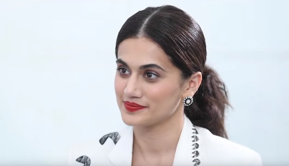 Taapsee Pannu says they are trying to change the thought process that says ‘thappad se dar nahi lagta’